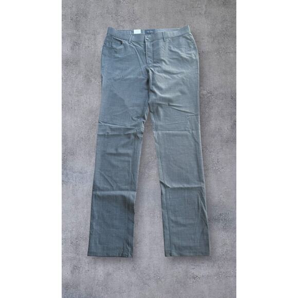 Hiltl NWT 5 Pocket Jean Cut Pants Size 54 38 US Kent Gray Wool Blend 36 Inseam - Picture 1 of 16